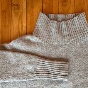 Cynthia Rowley Oversized Cozy Turtleneck Sweater